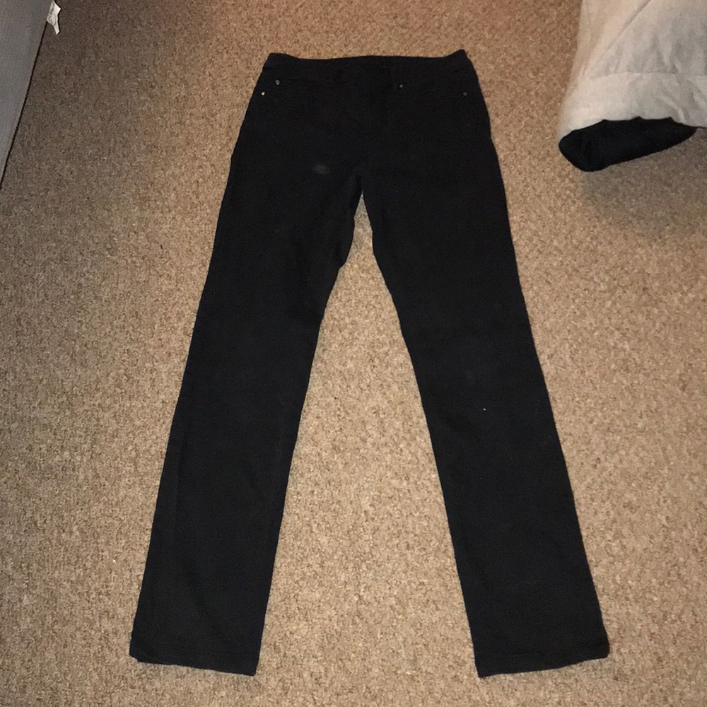black pants